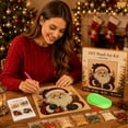 thumbnail image 5 of Christmas Diamond Art Kits, DIY Pearl Diamond Painting Art Kit with Frame, Christmas Pearl Beads Art Craft for Adults & Beginners, Home Wall Decor, 5 of 9