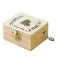 thumbnail image 1 of Coofit Musical Box Wooden Fashion Creative Music Box Tabletop Ornament Home Decor, 1 of 9
