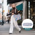 thumbnail image 7 of FORMRS Tote Bag for Women Quilted Large Capacity Travel Work Carry On Shoulder Handbag, Playful Daisy, 7 of 7