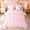 Pink 01, variant on meiyoeat Sweet Pink Bow Twin Bedding for Kids Girls, Watercolor Love Hearts Bedding Comforter Set for Bedroom, Pink Reversible, 7 Pieces