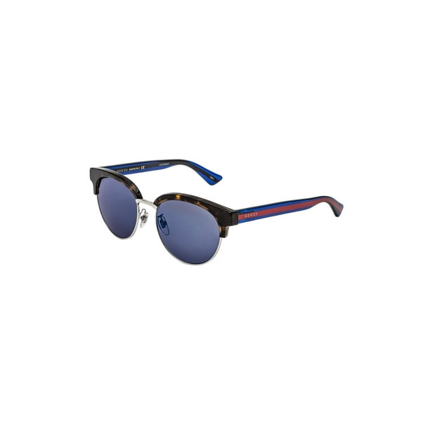 Gucci Women s Gg0058Sk 004Blue Mirror Sunglasses Walmart