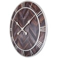 thumbnail image 3 of NEXTIME WALL CLOCK ROMAN VINTAGE DARK, 3 of 6