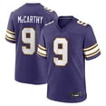 thumbnail image 1 of Men's Minnesota McCarthy 9 Purple Classic Player Game Stitched T-shirts Performance Top, 3X-Large, 1 of 2