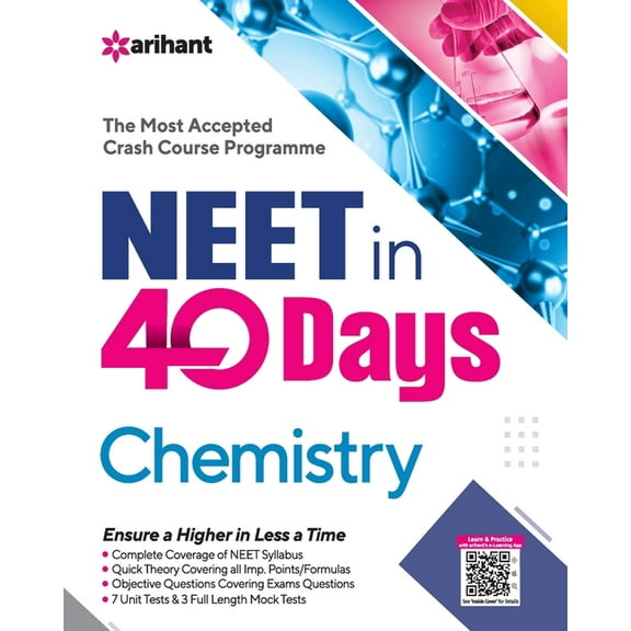 40 Days Crash Course for NEET Chemistry, (Paperback)