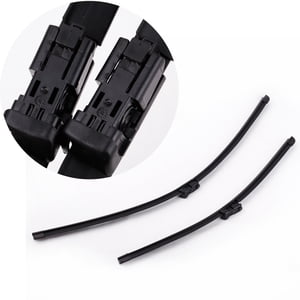Yeacher 2PCS Lame de bras en caoutchouc sans support pour pare-brise de 26"+20" C30 S80 XC70