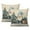 Gnomes Short Christmas, variant on Green Xmas Trees Pine Farmhouse Throw Pillows Cover Square Square Cushion Covers 2 Pieces Fashion Throw Cushion Case for Indoor Home Bedroom