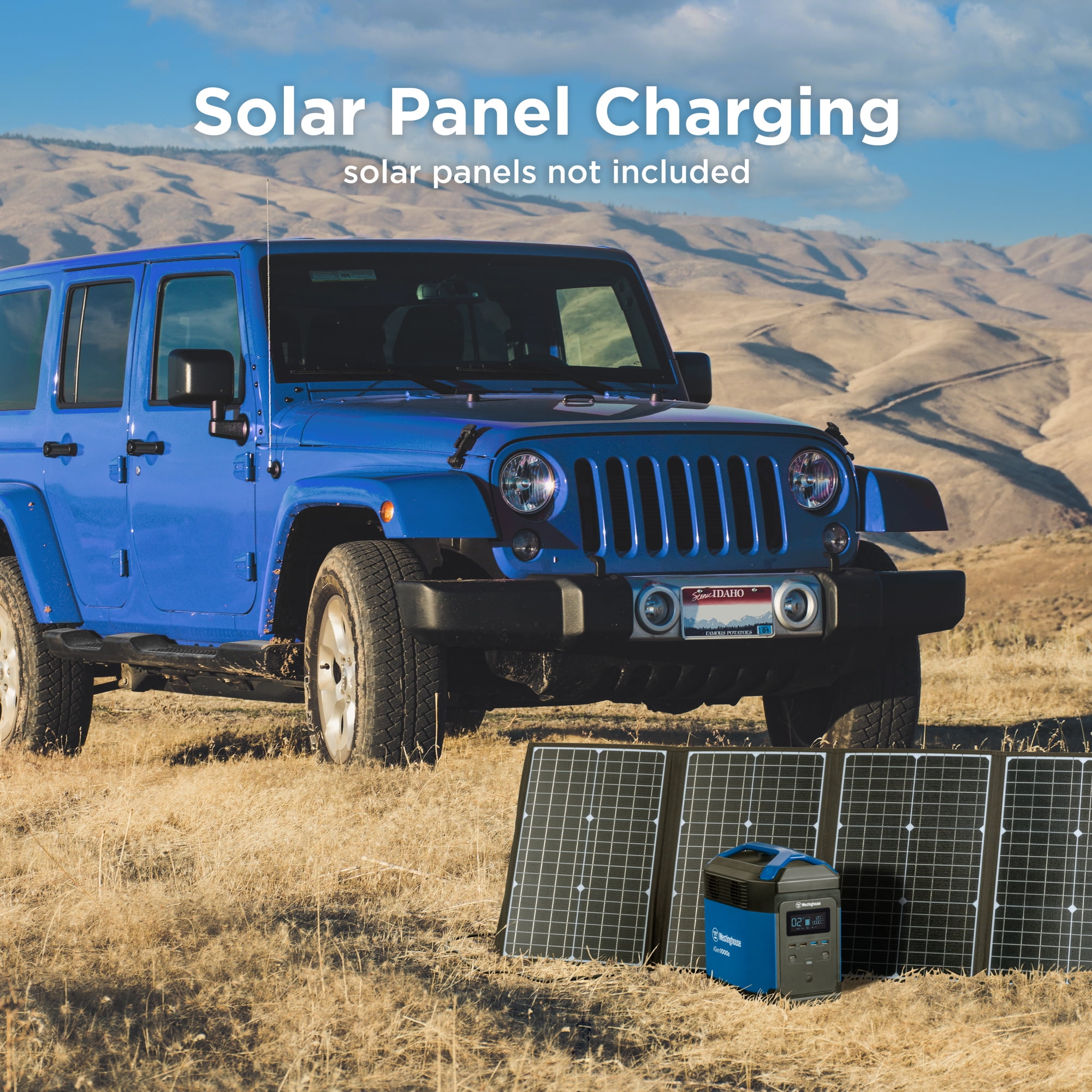 Westinghouse 1008Wh Portable Power Station Lithium-Ion Battery, 3000W Solar Generator, Pure Sine Wave