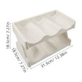thumbnail image 2 of TABLZONE Porte-Gobelet de Rentrée 1 Ensemble pour Rangement de Biberon avec Matériau Plastique de Couleur Beige, 2 of 8