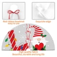thumbnail image 4 of Yiaed Christmas Gnome With Love Print Christmas Tree Skirt , Tree SkirtsTree Mat for Christmas Winter Holiday Indoor Decorations-36", 4 of 7