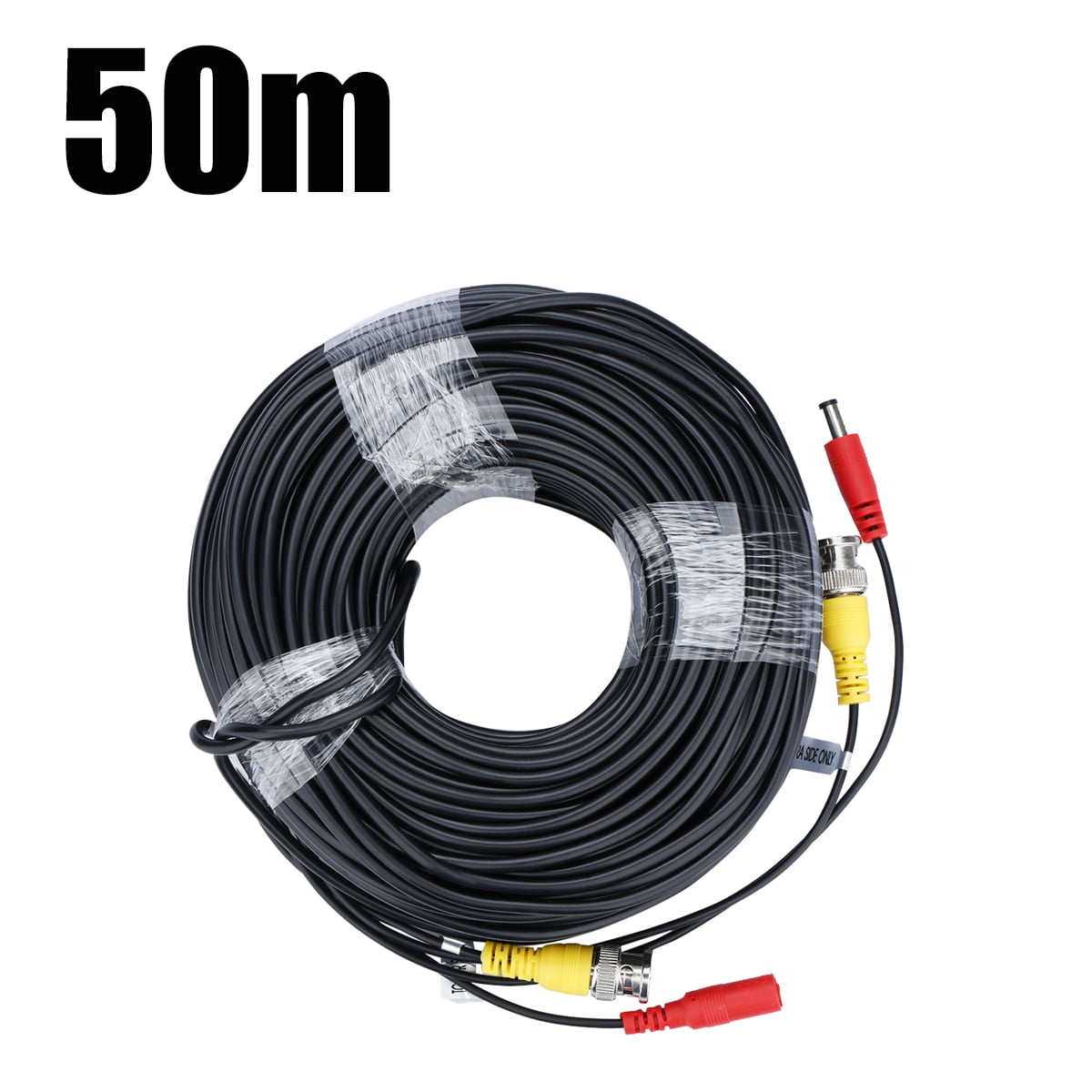 5-50M BNC CCTV Security Video Camera DVR Record Data Power Extension Wire Cable 
