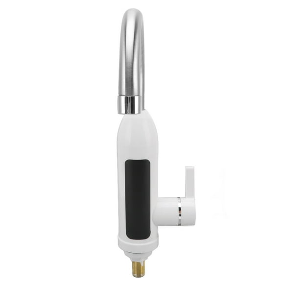 Corps en Acier Inoxydable, Robinet de Chauffe-Eau Haute Efficacité 3000W avec Affichage Numérique, Chauffage en 3-5s, Rotatif à 360 Degrés pour la Maison