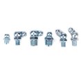 thumbnail image 1 of Boquilla 80pcs Grasa Zerk de Curva Recta 1/8in-28 45 Boquilla Hexagonal de Hierro Zinc Azul Galvanizado ANGGREK  Otros, 1 of 8