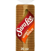 Sara Lee Honey Wheat Bread, 20 oz, Soft Pre-sliced Wheat Bread, Bag