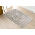 thumbnail image 4 of Floral Rug, Salon Rugs, Large Rug, Antique Style Rug, Saloon Rugs, Bridesmaid Gift Rug, Home Decor Rug, Chenille Printed Stye Rugs, Non Slip Rug, 2.6'x9.2' - 80x280 cm, 4 of 9