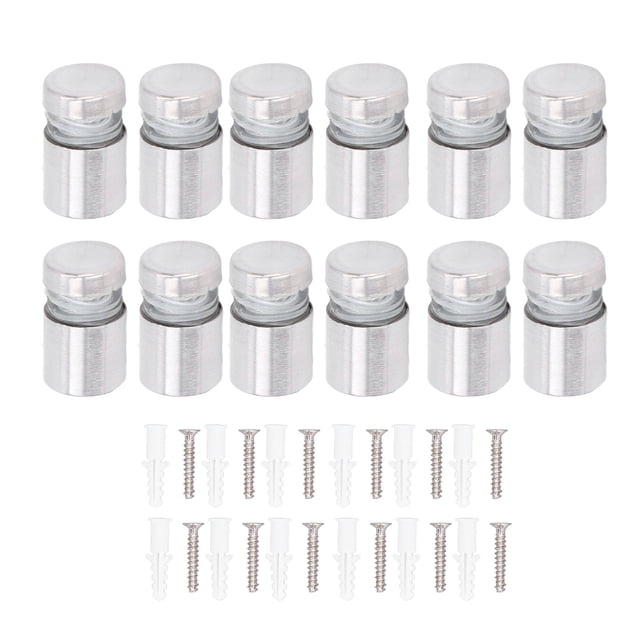 Vis à Entretoise, Vis à Entretoise 12pcs en Acier Inoxydable Vis à Entretoise Vis à Entretoise pour Acrylique Construit pour Durer