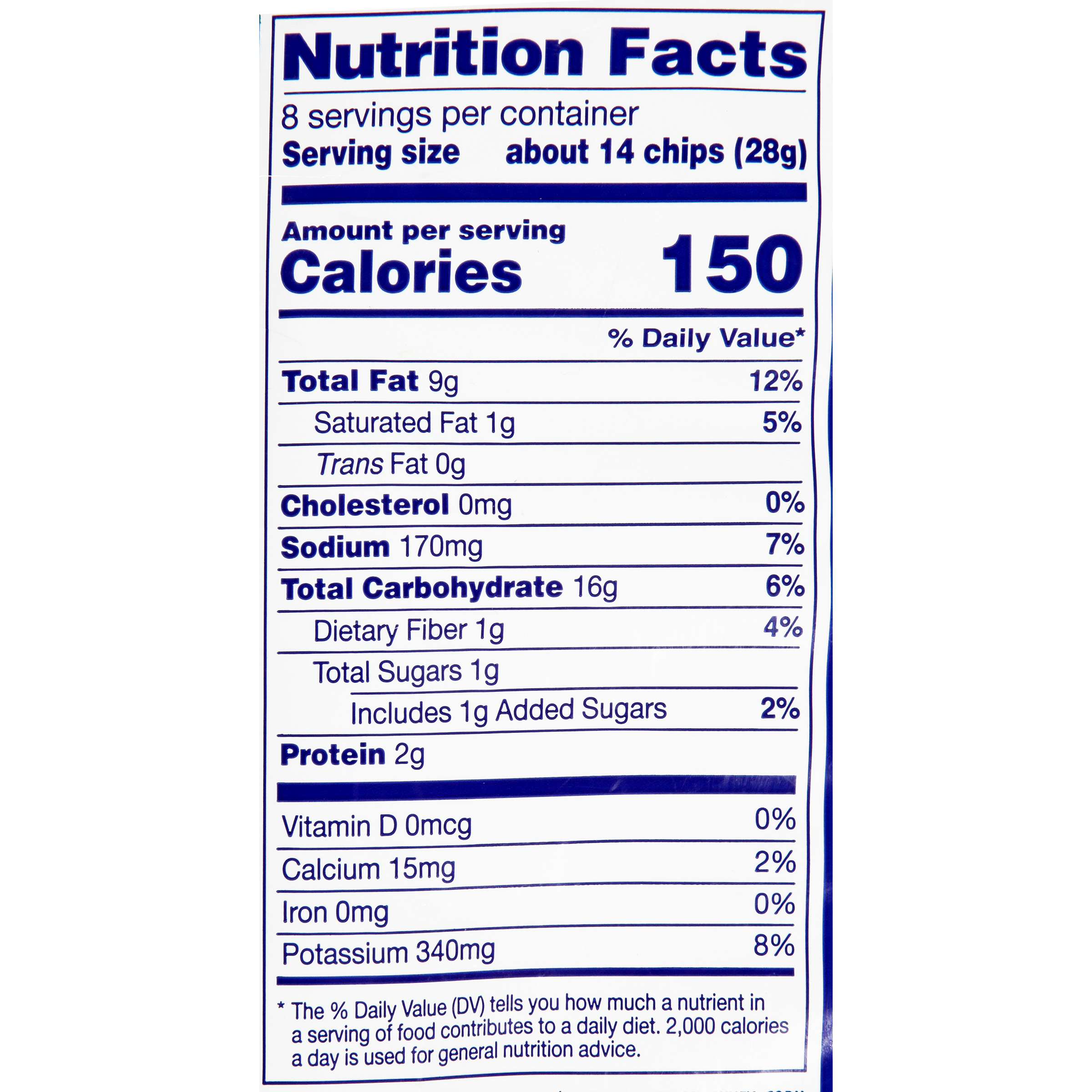 Old Dutch Ripples Cheddar & Sour Cream Potato Chips, 8 oz, Bag
