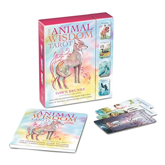 Pre-Owned The Animal Wisdom Tarot: An inspirational guide to using tarot cards and their meanings, 9781908862587, 1908862580, Paperback, Book + Tarot Cards edition