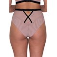 thumbnail image 4 of Scantilly by Curvy Kate Womens Sheer Chic High-Waist Brief Style-ST013208, 4 of 4
