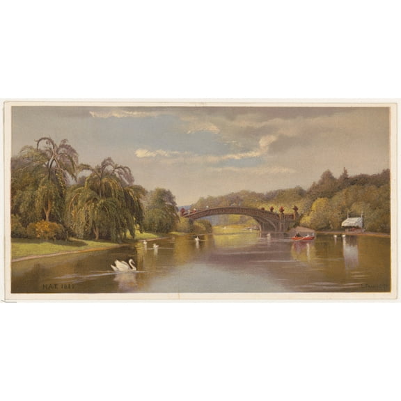 Central Park Views Canvas Wall Art (20" x 30")