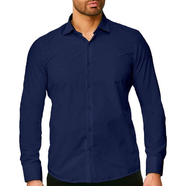 Camisa Para Hombre Slim Fit Strech Shendy Vendy Elegante Moda Casual