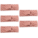 thumbnail image 1 of Bandas elásticas para la cabeza con estampado floral de lunares anchos, bandas para el cabello trenzadas con nudos cruzados, 1 of 5