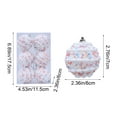 thumbnail image 3 of LanSuare 6Pcs Christmas Ball Ornaments for Tree, 2.36Inch Stripe Pattern Red-White Glittering Foam Balls, Hanging Pendants for Christmas Decor, Holiday Wedding Party, 3 of 7