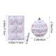 thumbnail image 3 of xihome Juego de 6 bolas navideñas de espuma de 6 cm para colgar en el rbol. Adornos navideños coloridos. Material ligero de ante. Fciles de colgar., 3 of 7