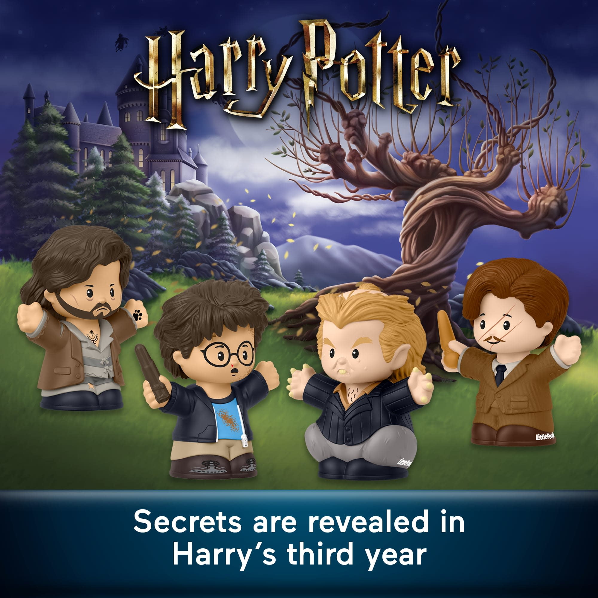 Little People Collector Harry Potter and the Prisoner of Azkaban Special Edition Set, 4 Figures
