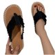 thumbnail image 5 of Amzcrzy Zapatos de mujer,Zapatos de mujer,Zapatillas de mujer, Sandalias planas informales de paja, zapatos de pescador, sandalias y zapatillas de estilo playero retro, zapatos de mujer de talla gran, 5 of 8