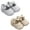 Silver+Gold, variant on Emy Dola 2-Pairs Infant Baby Girls Mary Jane Flats Crib Shoes BowKnot Non-Slip Soft Sole Princess First Walkers Sneaker Wedding Dress Shoes