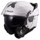thumbnail image 2 of Casco de motocicleta modular LS2 Advant II blanco brillante XS, 2 of 8