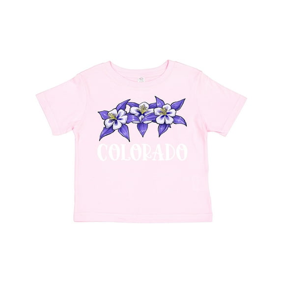 Inktastic Colorado Columbine Flowers Boys or Girls Toddler T-Shirt