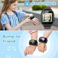 thumbnail image 6 of TOPCHANCES Smart Watch for Kids, 1.54" 4G Smartwatch with LBS GPS Tracker, Video Call, Bump-to-Friend, SOS, Camera, Games, Kids Watch Birthday Educational Gift for Age 3-15 Boys Girls, Black, 6 of 8
