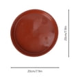 thumbnail image 2 of UPKOCH 10Set Red Round Plastic Planter Tray for Indoor and Outdoor Use, 2 of 8