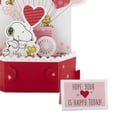 thumbnail image 4 of Tarjeta pop-up de San Valentín Hallmark Snoopy con música 17 x 24 cm, 4 of 7