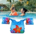 thumbnail image 4 of Los niños nadan el chaleco de los niños de la historieta flotan con el brazo del arnés del hombro para la piscina de la playa del mar de los niños del bebé, 4 of 5