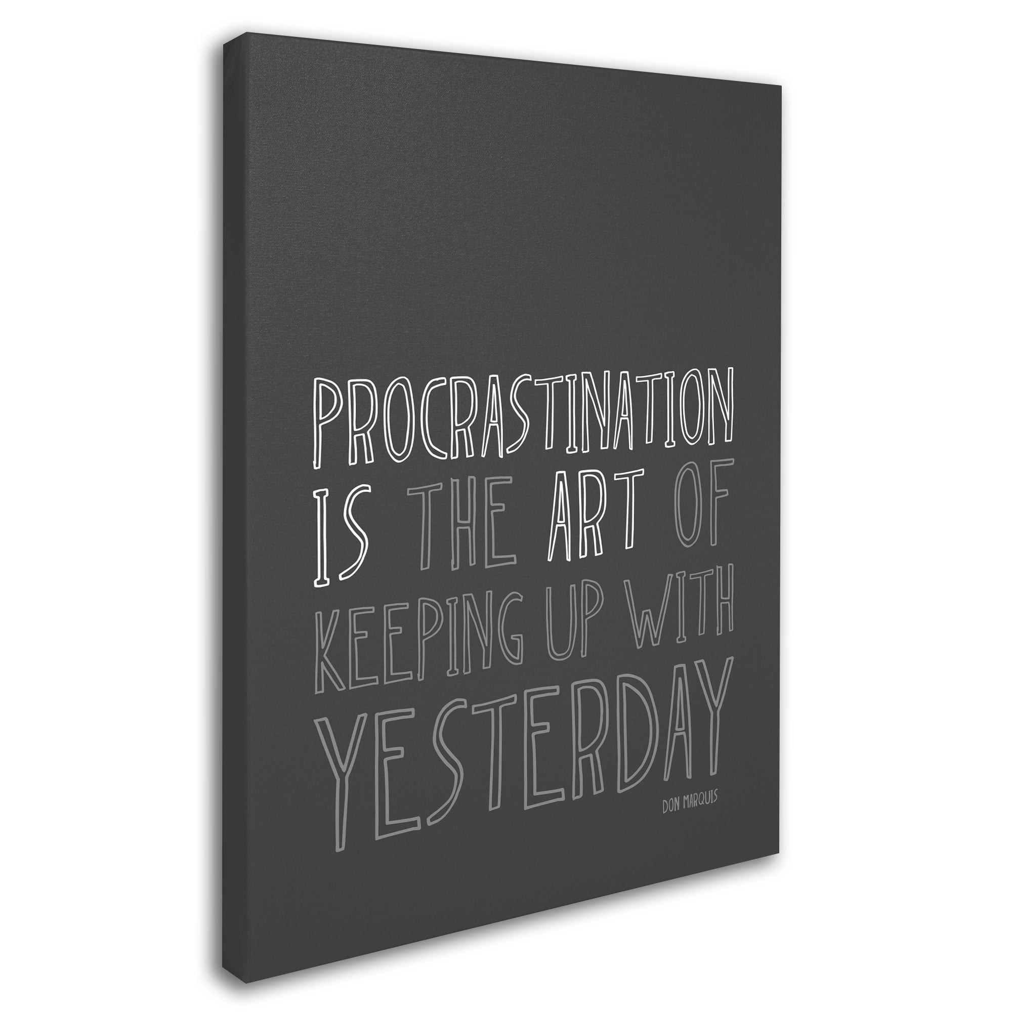 Trademark Fine Art "Artistic Procrastination I" Canvas Art by Megan Romo