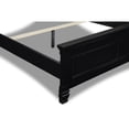 thumbnail image 6 of New Classic Furniture Tamarack Contemporary Solid Wood 4/6 Full Bed in Black, 6 of 8