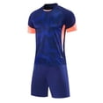 thumbnail image 4 of Kids Soccer Jersey Kit for Boys & Girls- Breathable & Quick-Dry - Youth Soccer Football Training Gifts (3Y-15Y) Navy, 4 of 5