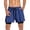 Dark Blue, variant on Mens 2 in 1 Running Shorts Quick Dry Athletic Shorts with Liner, Workout Shorts with Pockets Dark Blue,L