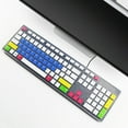 thumbnail image 5 of Desktop Computer Keyboards Covers Skin for KB216 KM636 3277 Keyboards, AntiDust Waterproof Keyboards Protectors Skin, 5 of 8