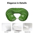thumbnail image 4 of Disketp American Football Field2 Travel Pillow Memory Foam Neck Pillow Support Pillow for Camping, Sleeping Rest Cushion Airplane Pillow, 4 of 8