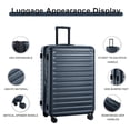 thumbnail image 6 of 3 Piece Luggage Sets, Expandable Suitcase with TSA Lock and Spinner Wheels, Lightweight PC+ABS Luggage Set, Hardside Travel Rolling Suitcases (20"/24"/28"), 6 of 8