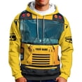 thumbnail image 5 of Personalized School Bus Driver Hoodie Yellow Bus Driver Hoodies School Bus Driver Sweaters Shirts Men & Women (DefaultTitle, S), 5 of 7