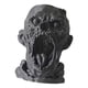 thumbnail image 3 of Estatua de resina con forma de cabeza aterradora, maceta estilo punk para mueble de TV Negro, 3 of 9