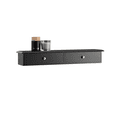 thumbnail image 2 of SoBuy Wall Mounted Display Storage Shelf Unit with 2 Drawers FRG43-SCH, 2 of 7