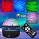 thumbnail image 5 of Aurora Projector Northern Lights Led Night Light Rechargeable Galaxy Star Projection Ocean Wave Lamp With Remote Control For Bedroom Birthday, Childre, 5 of 5