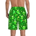 thumbnail image 3 of Kdxio St Patrick's Day2 Pattern Mens Casual Shorts - Drawstring Summer Beach Sports Shorts for Men, 3 of 9
