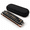 Black-Bb-key of Bb, variant on Black-A Key of A 10 Hole 20 Tone Diatonic Harmonica Mouth Organ for Adults and Students
