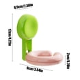 thumbnail image 3 of Kugisaki Hair Dryer Storage Rack Wall Mounted Household Non Perforated Suction Cup Dopamine Hair Dryer Storage Rack on Clearance, 3 of 6